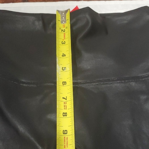 SPANX  Faux Leather  High-Waist Leggings Sz XL - Picture 8 of 14